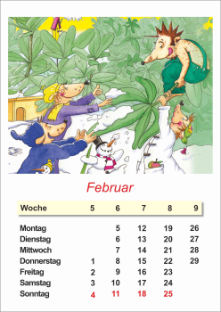 Kinder Kalender 2024